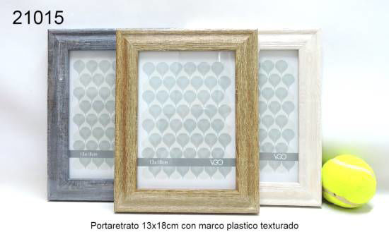 Imagen de PORTARETRATO MARCO PLASTICO TEXTURADO  13X18 10.25